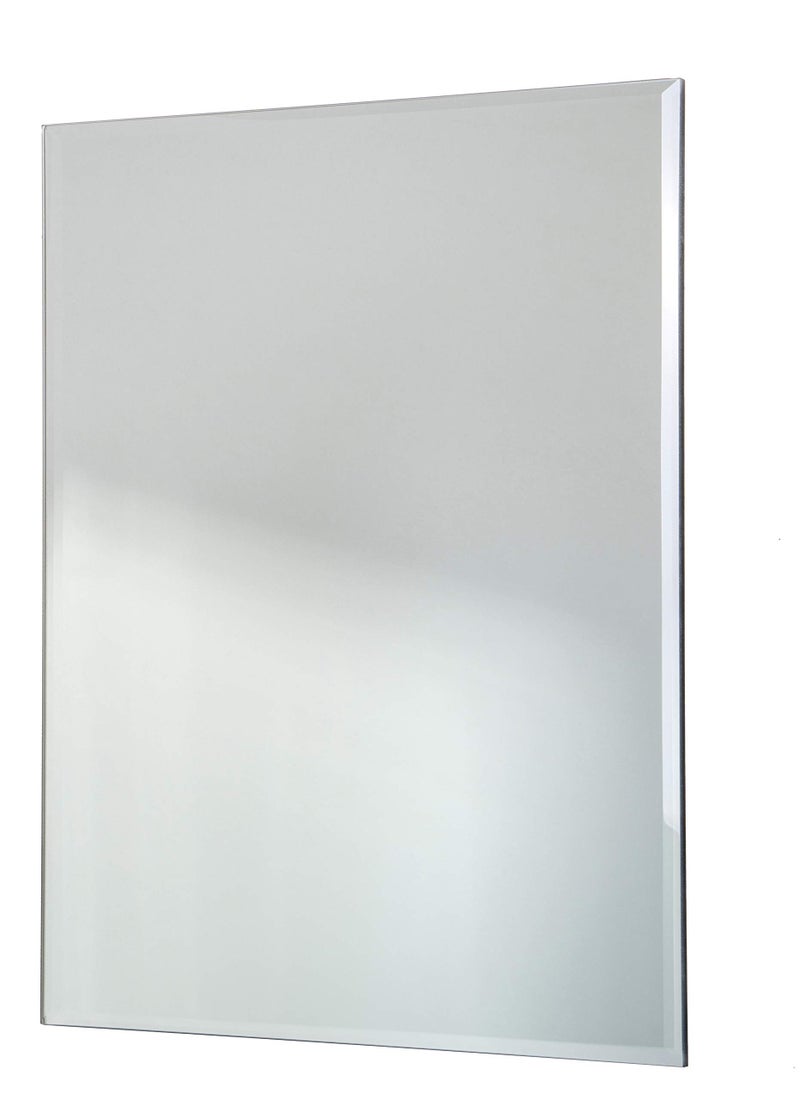 Red Co. 9" x 12" Large Decorative Frameless Beveled Edge Wall Hanging Mirror, Rectangular - Image 1